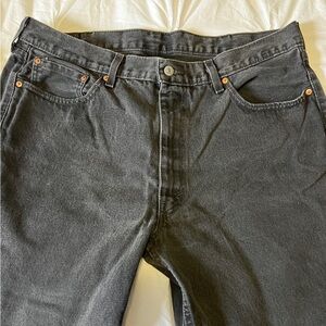 Levi's Charcoal Relaxed Fit Jeans
